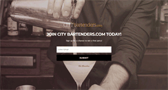 Desktop Screenshot of citybartenders.com